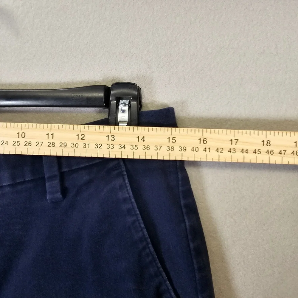 Dockers Mens Slim Tapered Navy Blue Casual Chino‎ Pants 30/32